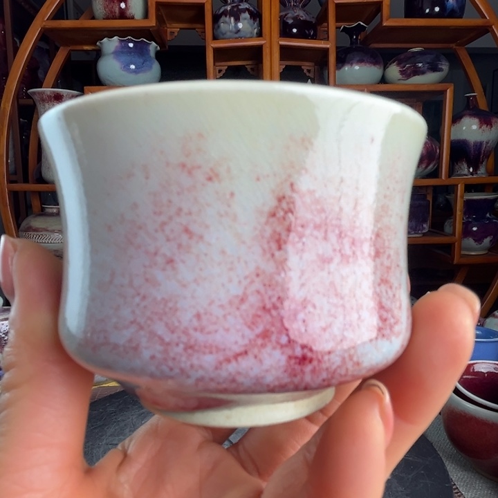 牛家钧窑牛自恒老师钧瓷杯