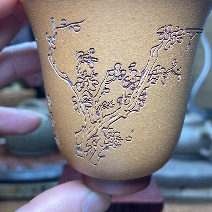 紫砂茶杯紫砂主人杯130c