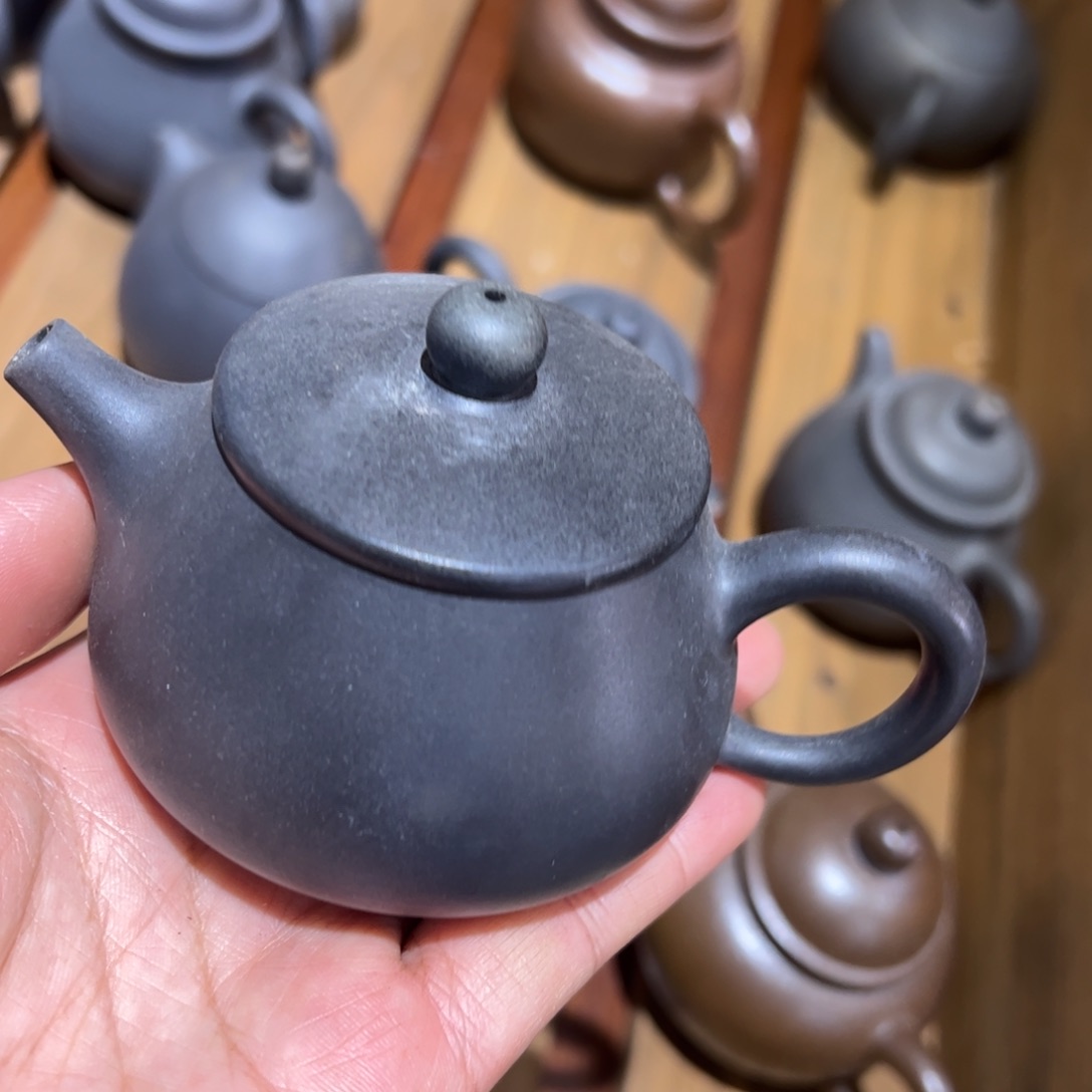 贵台龙窑柴烧茶壶121