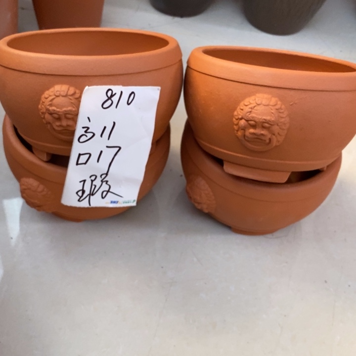 粗陶红陶绿植花盆810