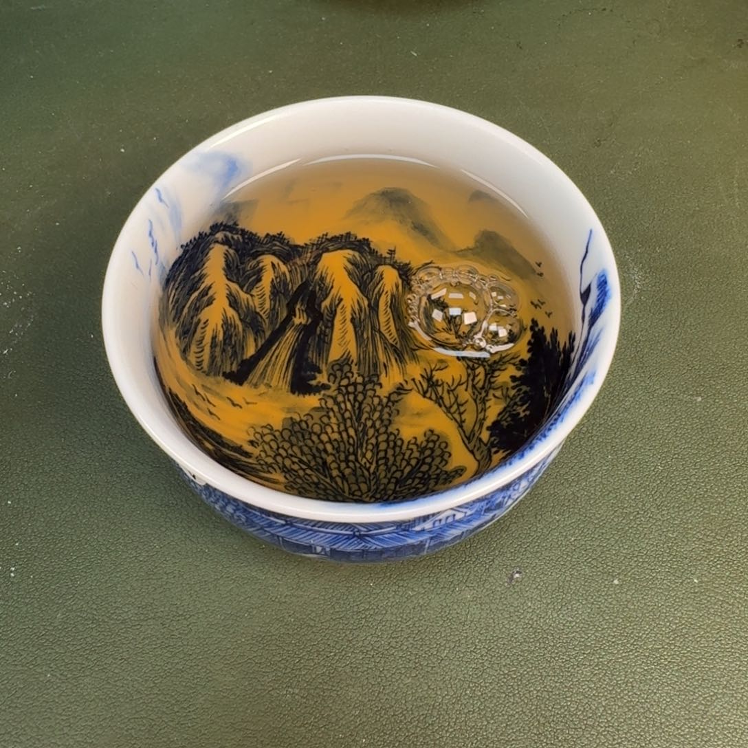 瓷景德镇纯手绘茶具圆圆225