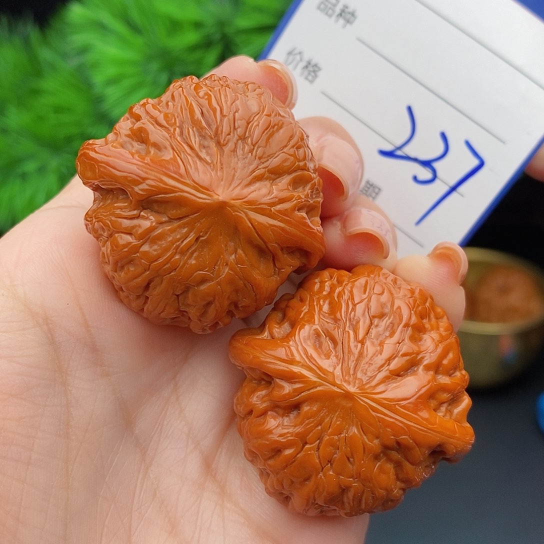 文玩核桃把件37.5铁锤237