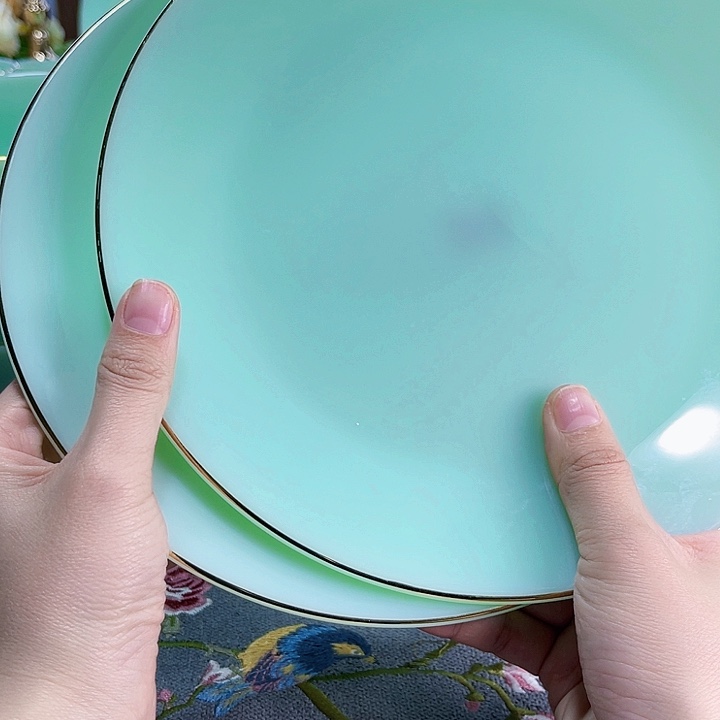 景德镇高端景德镇高端9寸盘2个