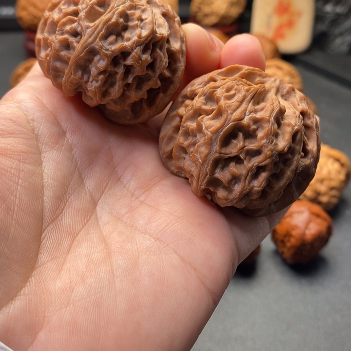 把件文玩核桃44尺苹果园