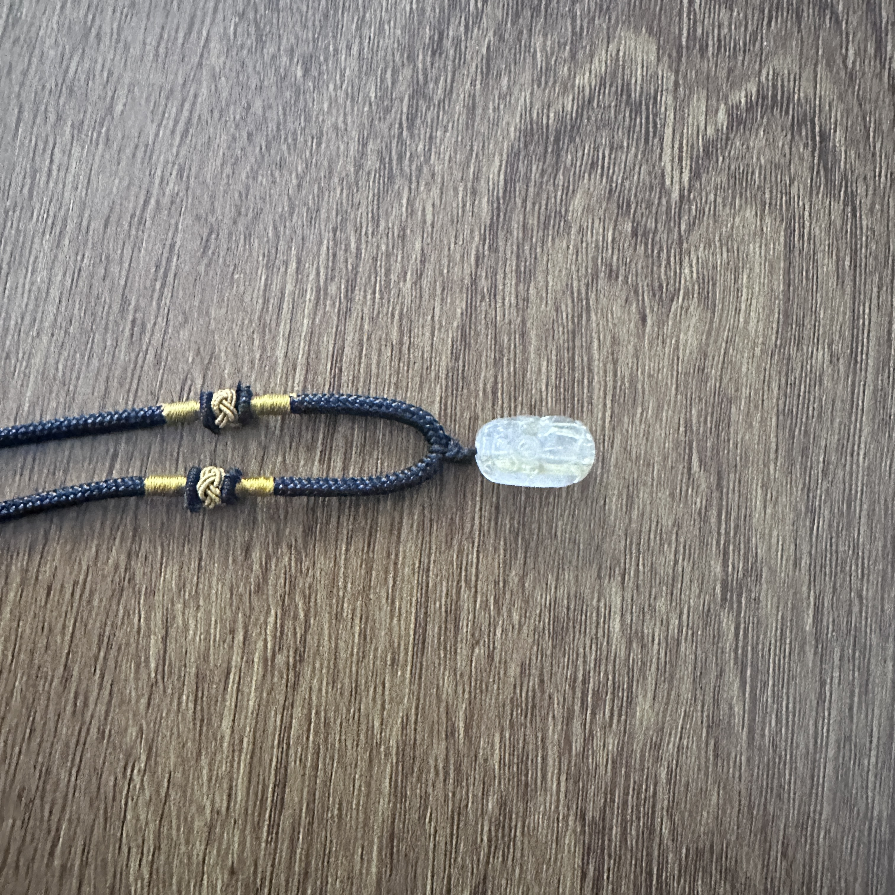 貔貅吊坠金发晶水晶吊坠