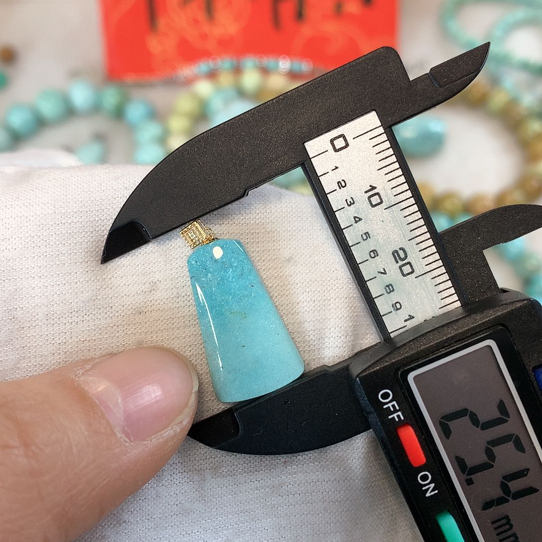 绿松石珠宝半成品未镶嵌