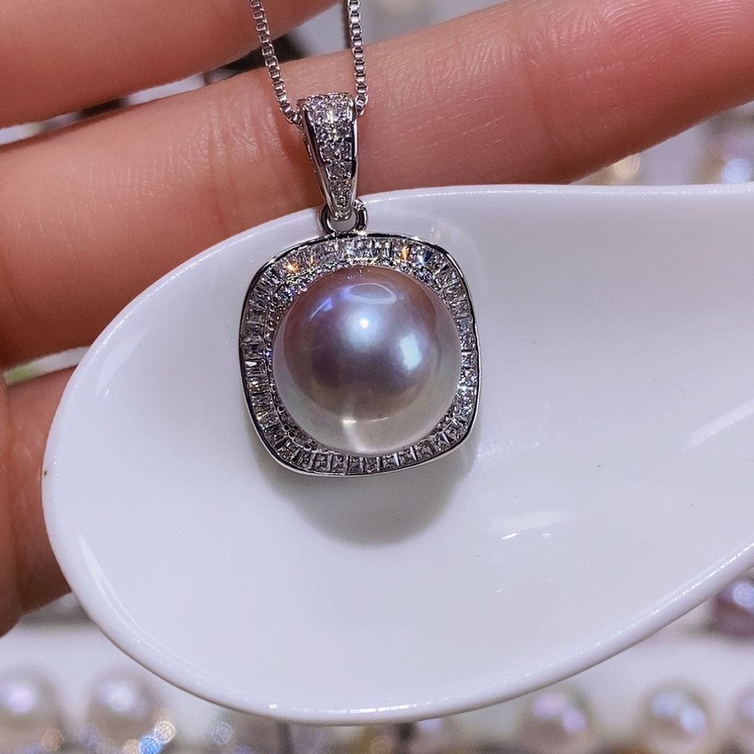 淡水珍珠颈饰合金