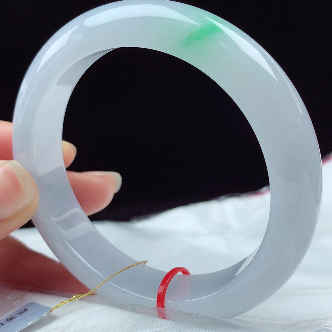 未镶嵌手镯翡翠57圈巨有性价比0981