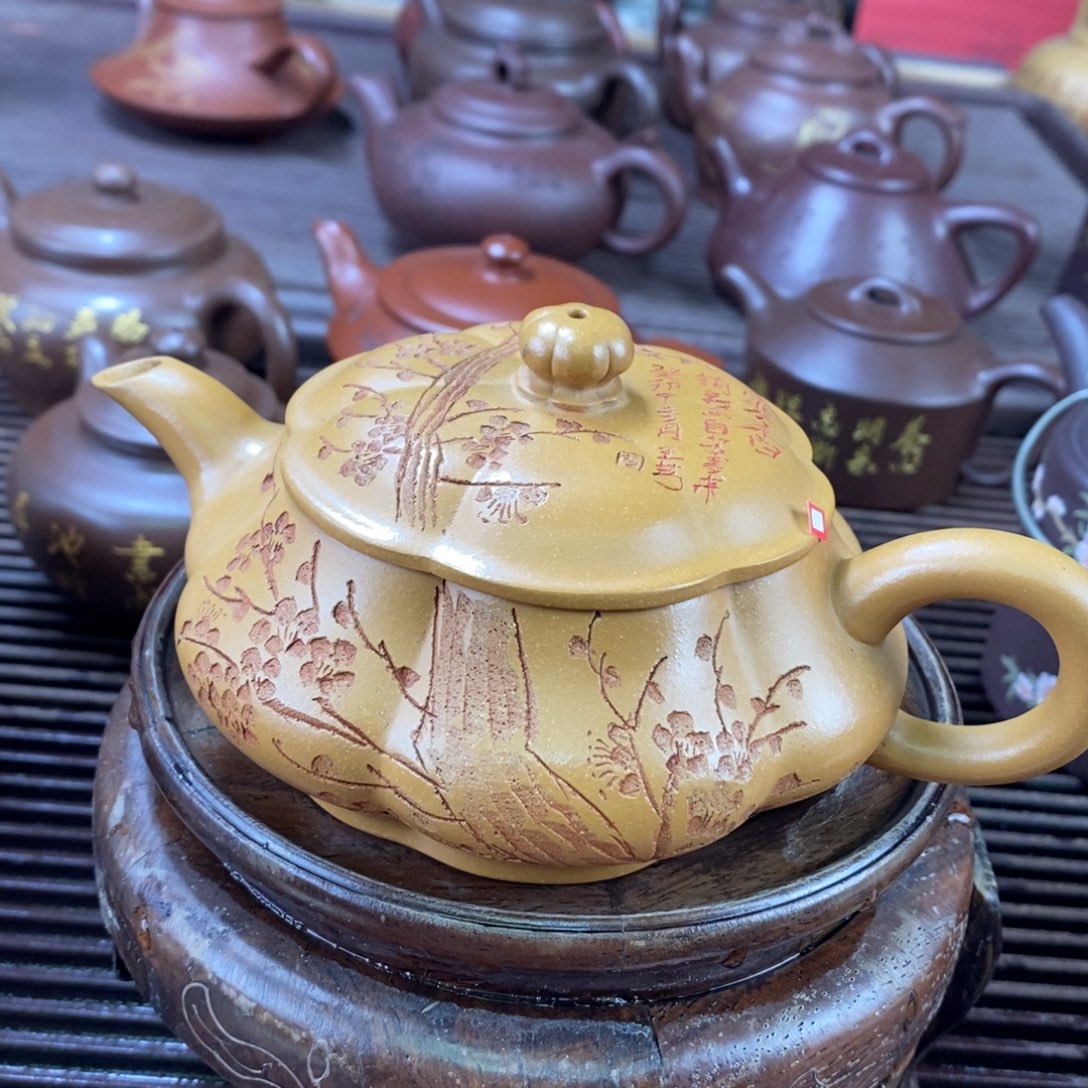 紫砂茶壶原矿手工134