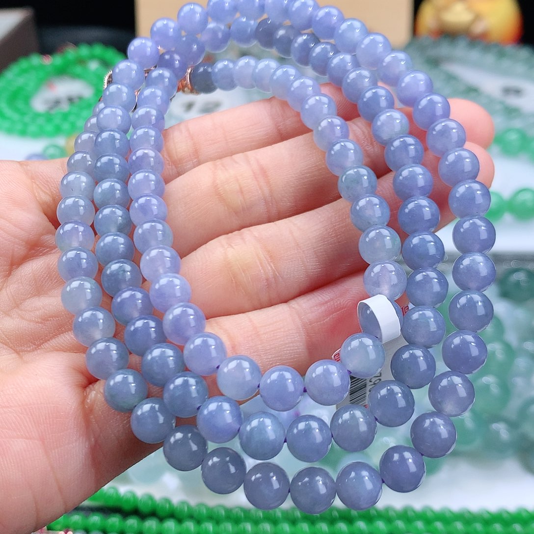 翡翠手链未镶嵌卡6