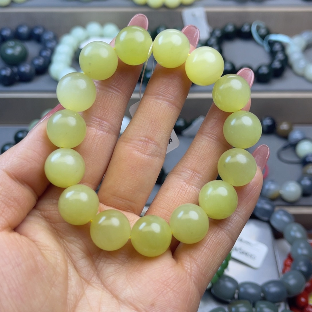 和田玉手链未镶嵌