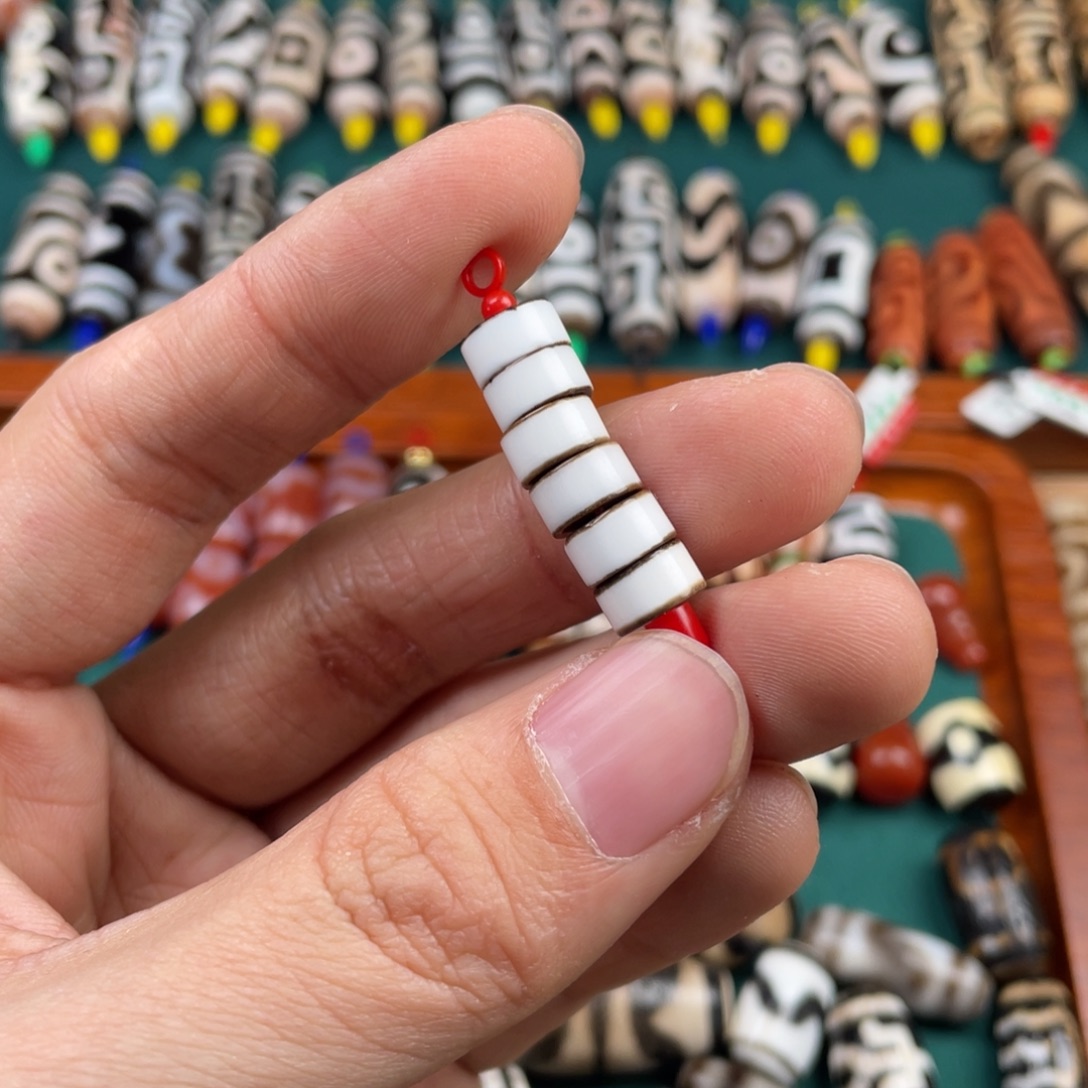 玛瑙/玉髓裸珠6片8mm