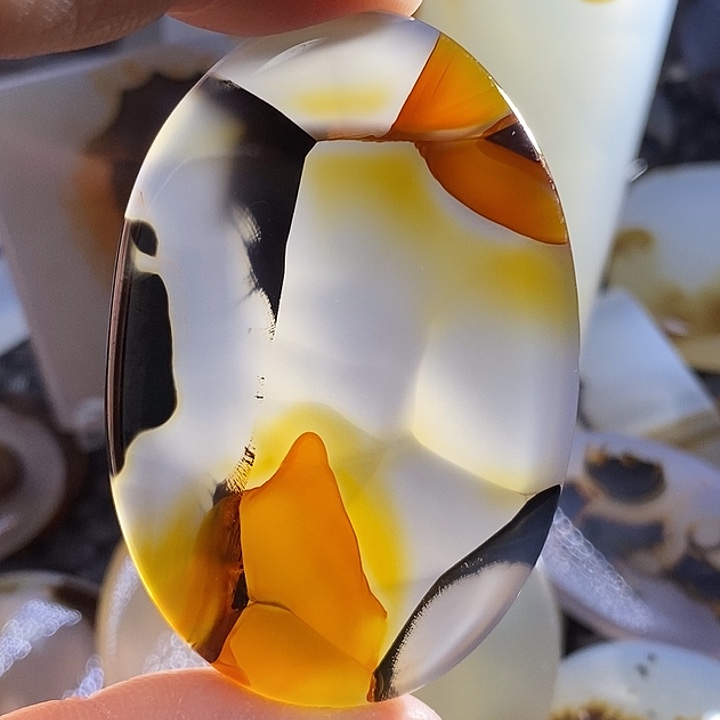 未镶嵌颈饰玛瑙/玉髓