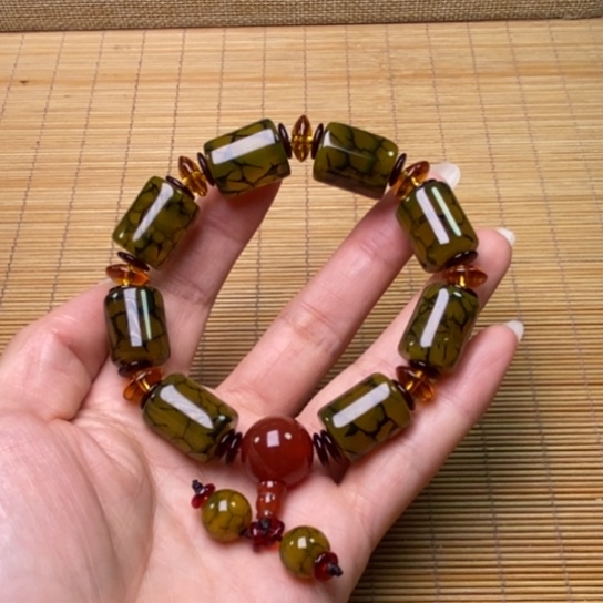 玛瑙/玉髓手链未镶嵌风****。