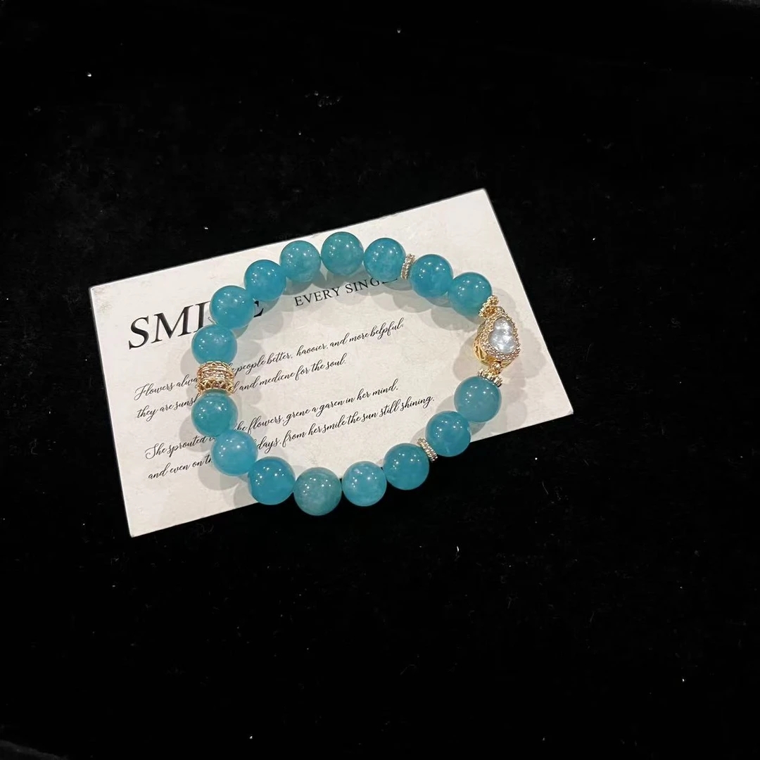 D645 9mm天河石设计款手串 多样性发一