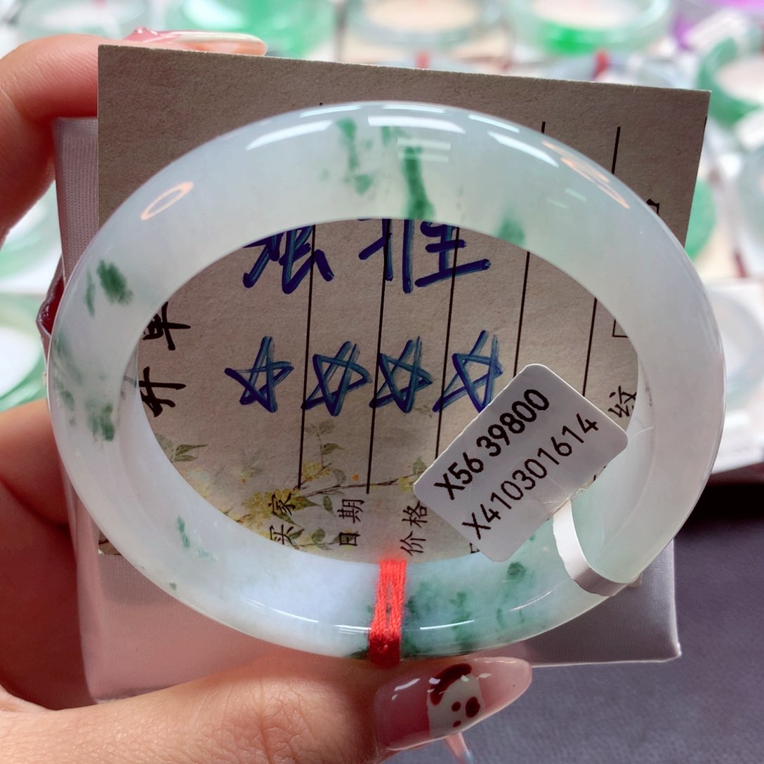 翡翠手镯未镶嵌56正（26）1号