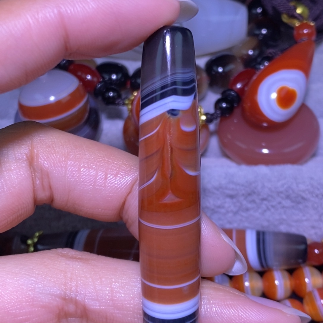 玛瑙/玉髓未镶嵌颈饰