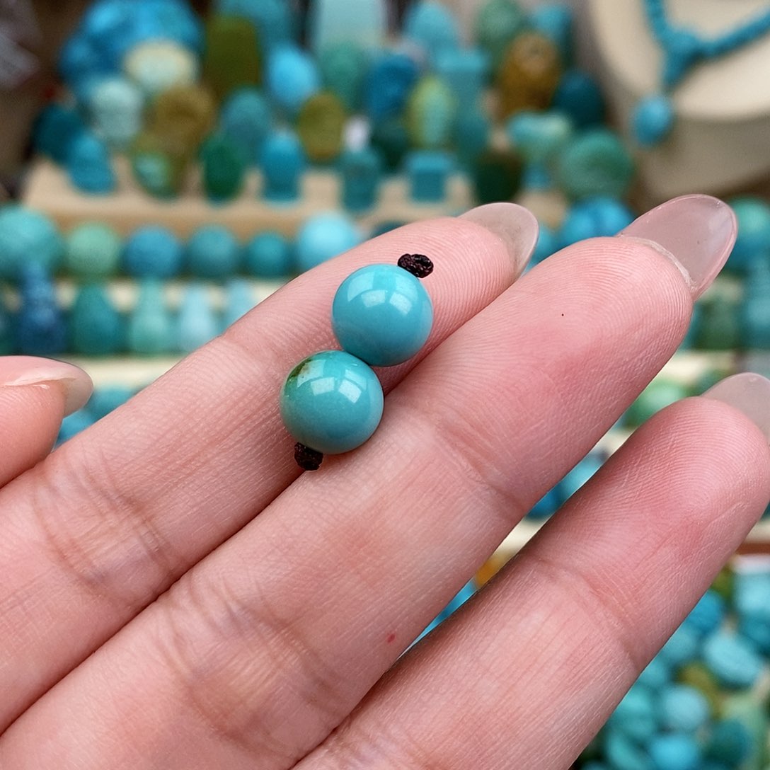 绿松石珠宝奇石未镶嵌