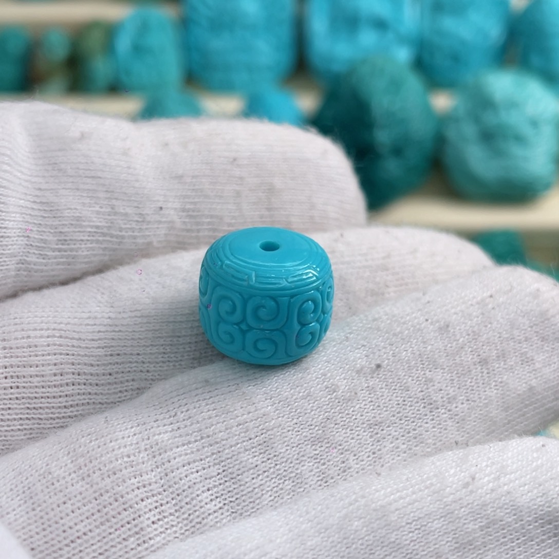 绿松石颈饰未镶嵌卡13.5-11