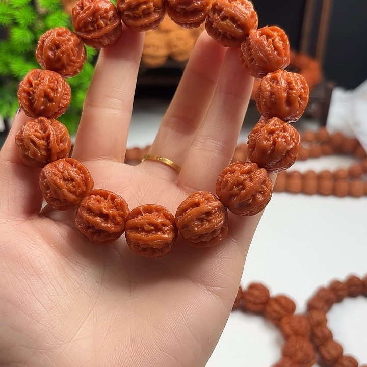 彬***礼手串文玩核桃小核桃1