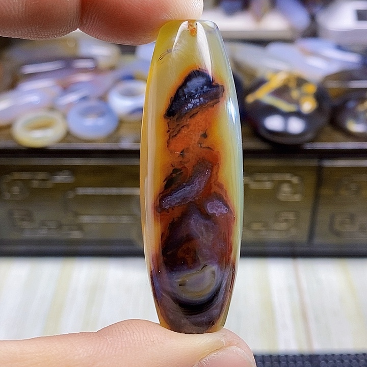 未镶嵌颈饰玛瑙/玉髓