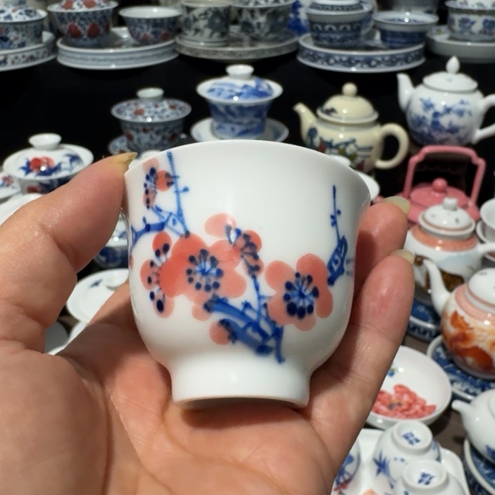 景德镇手工手绘杯