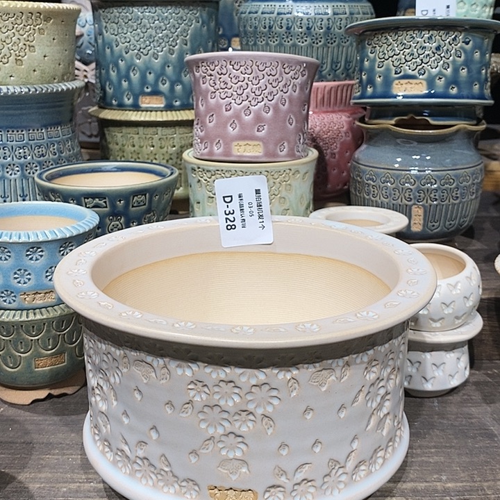 七里烧陶瓷03-05-328口径14