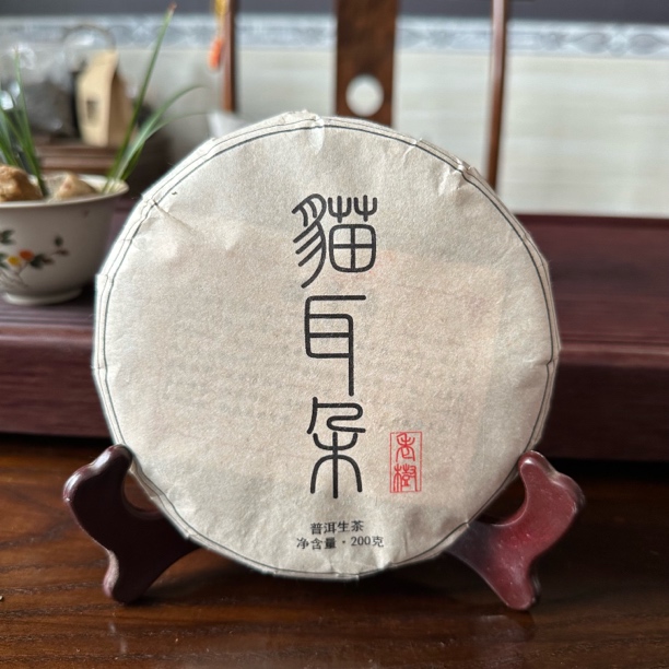 【2025年老树猫耳朵普洱生茶】