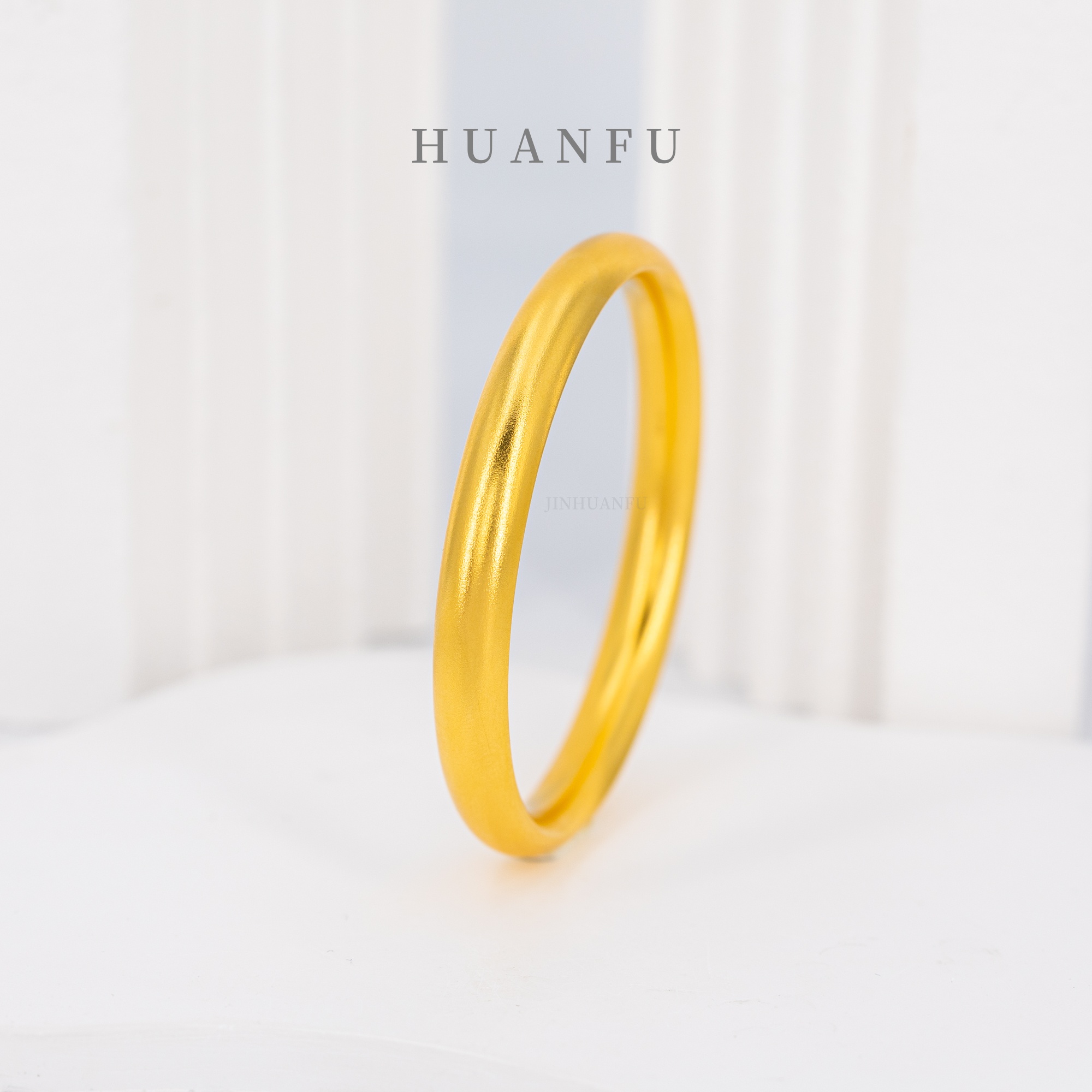 足银手镯 泥鳅背手镯古法磨砂  经典简约实心 轻奢百搭