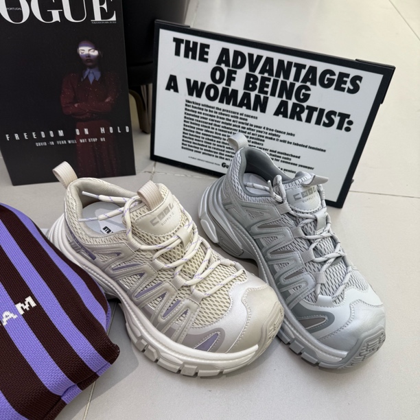 2026春季新款厚底内增高轻便百搭女款新款休闲老爹鞋