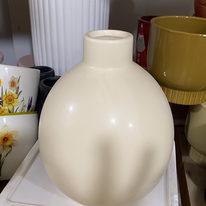 陶盆有孔 瑕疵针孔漏釉介意勿拍外口 5外高18