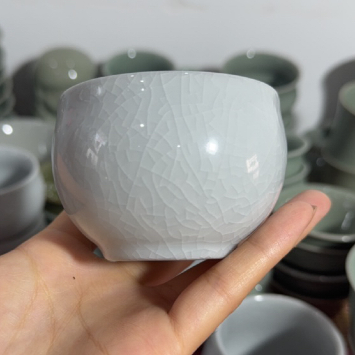 原矿月白圆融杯70cc