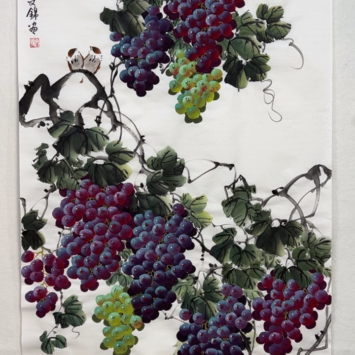 国画纯手绘手工国画作品福利价138/68