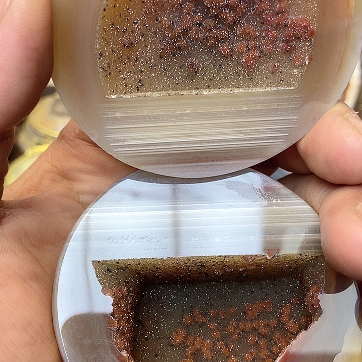 玛瑙/玉髓珠宝奇石未镶嵌叶*