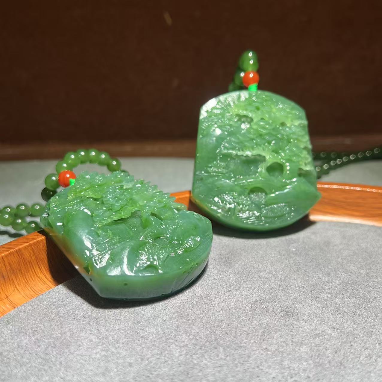 【张老斯珠宝】天然和田玉吊坠lx28439（ 多样性发货拍一发一发其一）