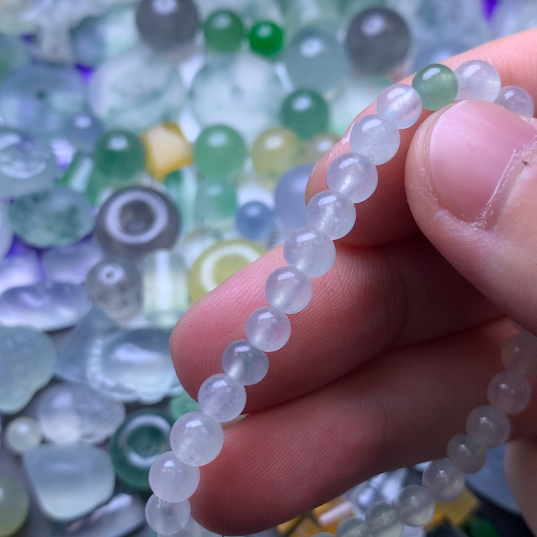 定制翡翠未镶嵌珠子