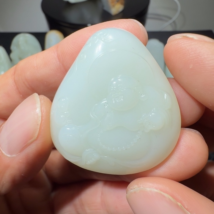 颈饰未镶嵌和田玉（糖玉）启****系