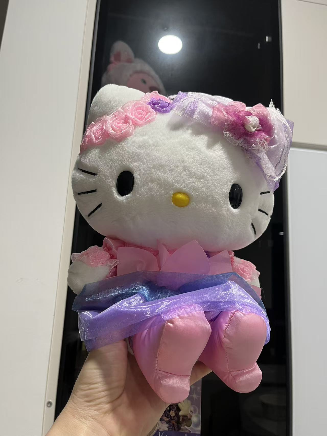 【正版】hellokitty中古乐园限定大公仔玩偶NIC毛绒公仔玩偶
