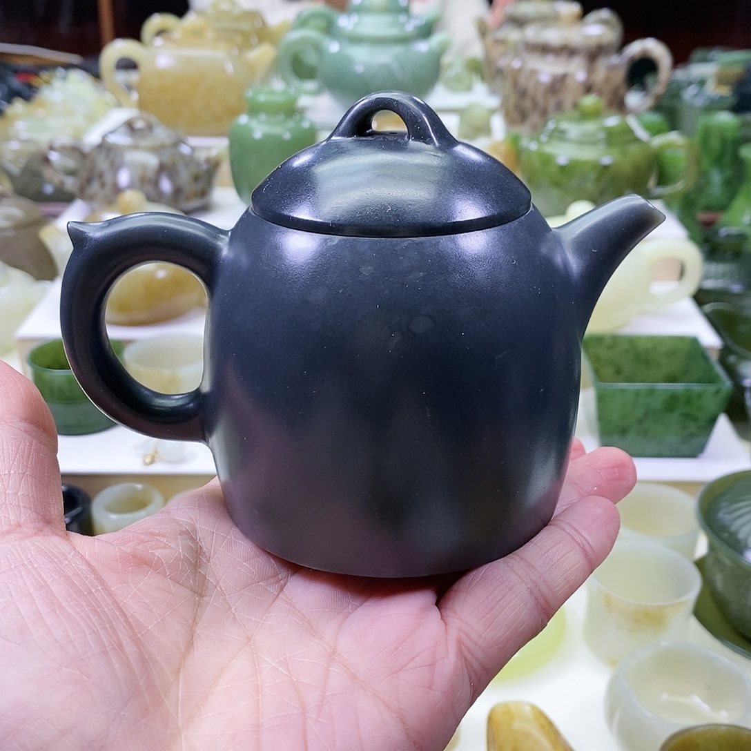 和田玉茶壶未镶嵌