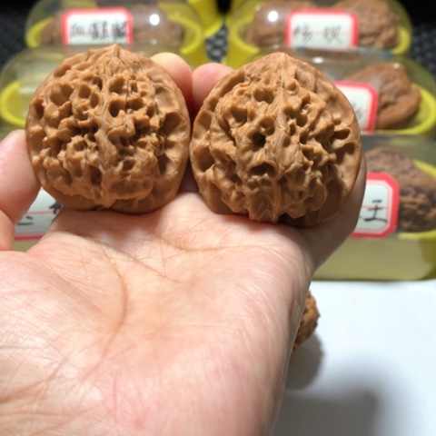 吊坠文玩核桃龙骨