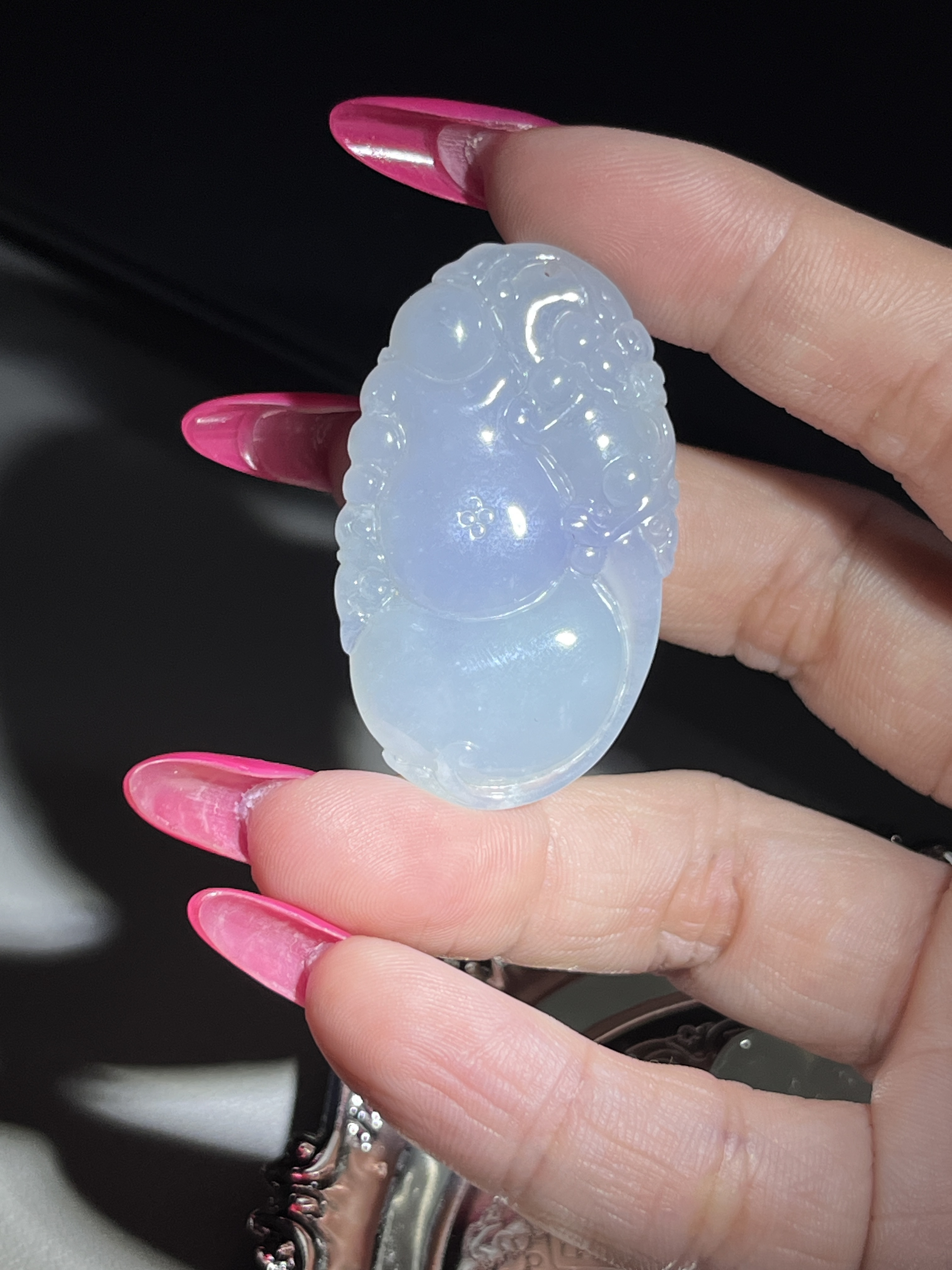 冰润春彩福禄葫芦吊坠