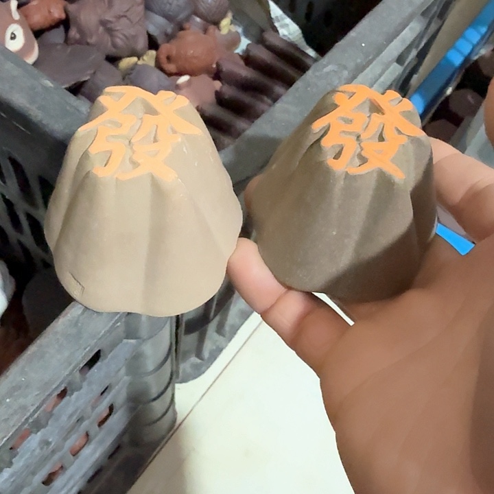 紫砂茶宠雕塑瑕疵茶宠