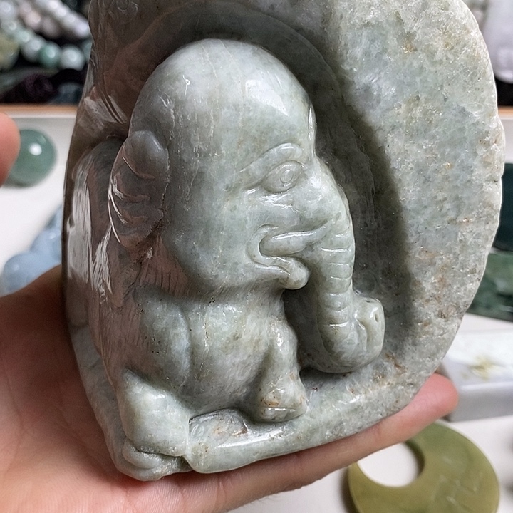 翡翠未镶嵌颈饰天然翡翠10