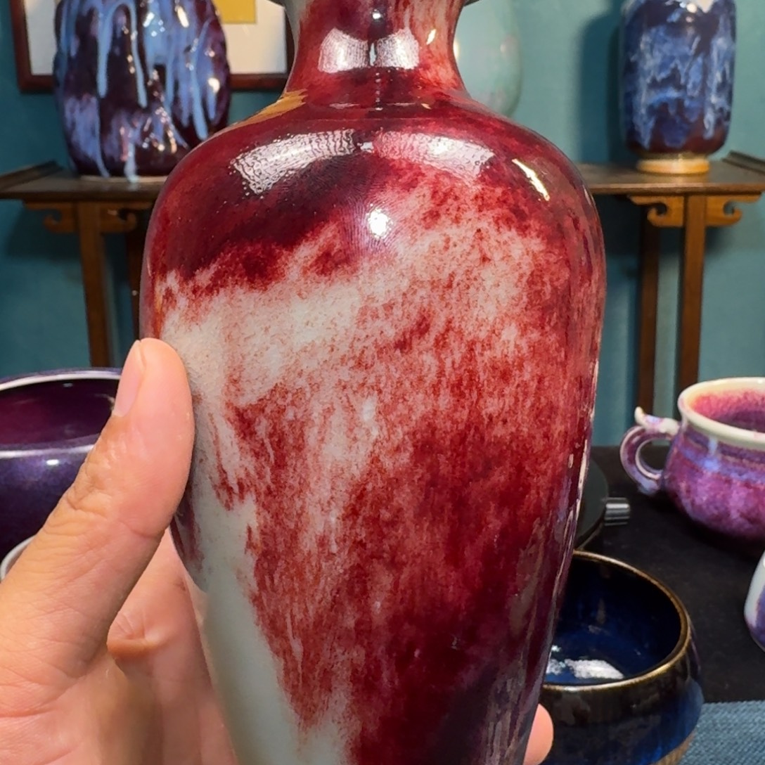 用***4摆件入窑一色出窑万彩