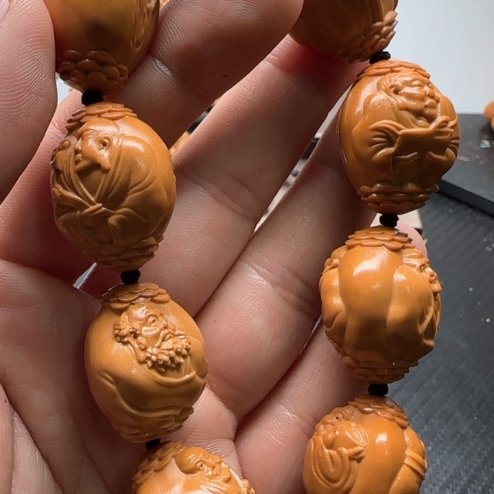 橄榄核手串/手链橄榄核手串雕刻