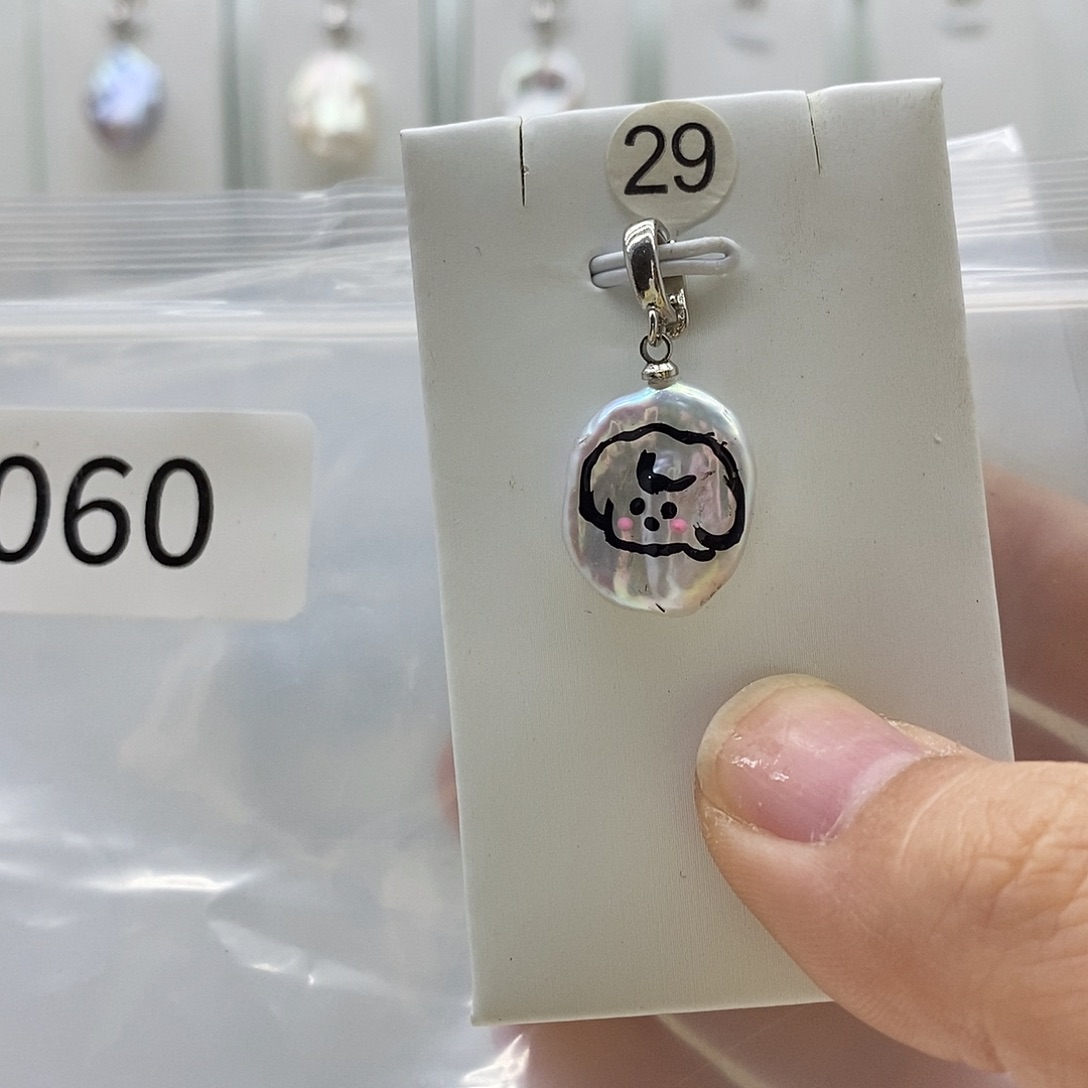 颈饰淡水珍珠合金