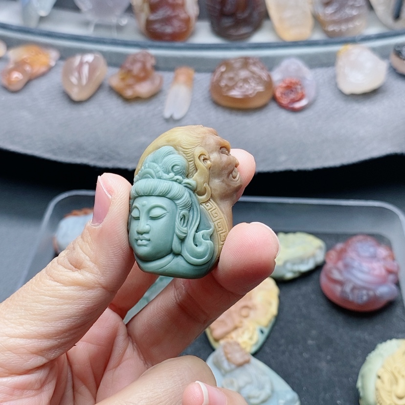 【闪购商品】未镶嵌吊坠定制石英质玉