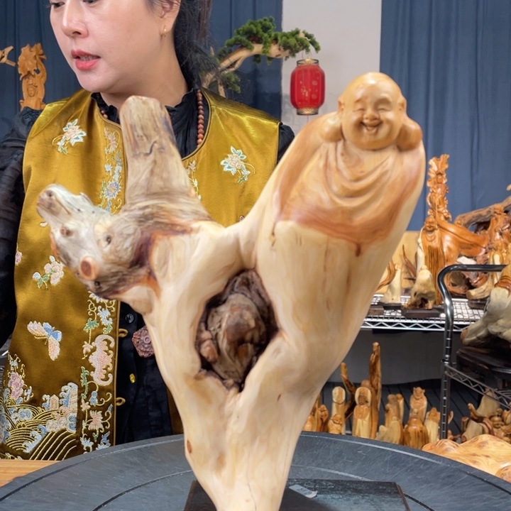 柏木（崖柏）随型摆件
