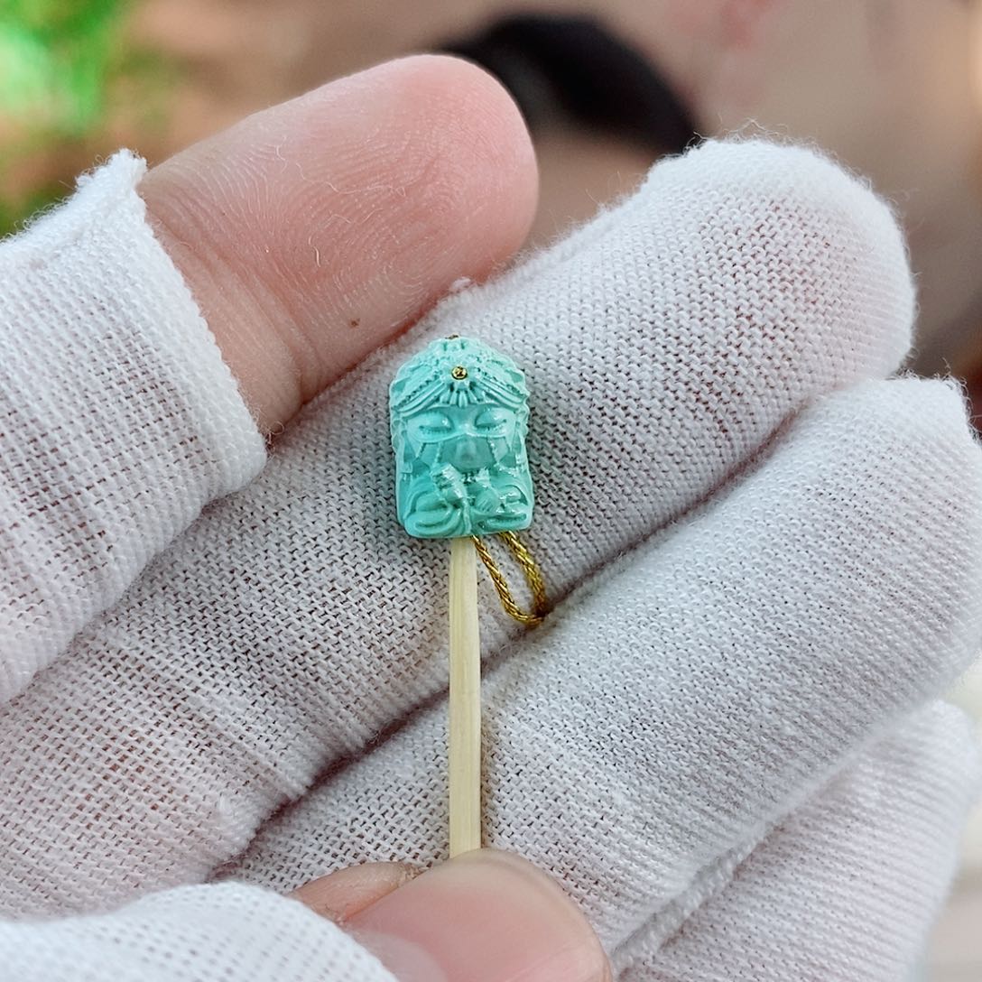 绿松石珠宝奇石未镶嵌