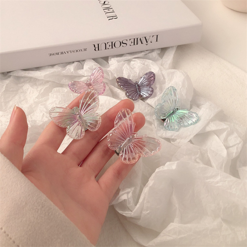 发夹边夹发饰韩版韩式刘海夹超仙少女风女头饰日韩网红可爱发卡